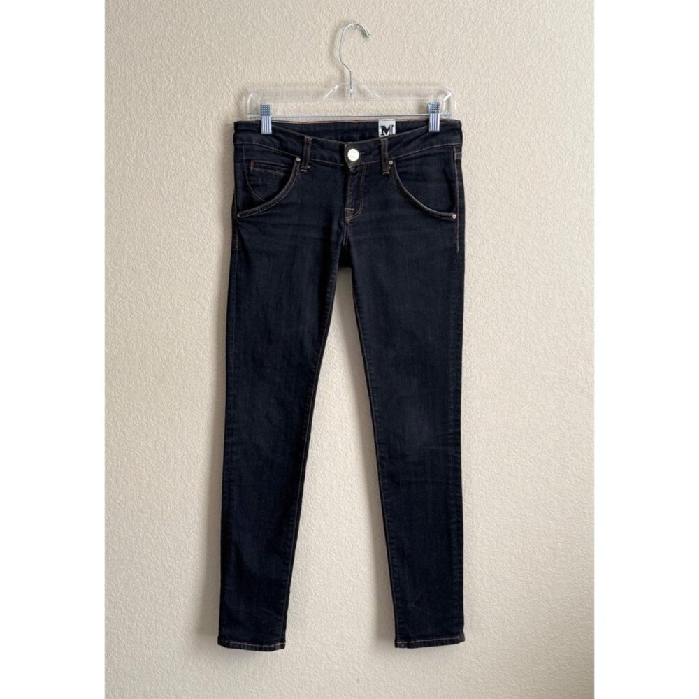 Missoni Denim Low Rise Skinny Jeans Washed Black
